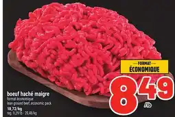 Metro BOEUF HACHE MAIGRE | LEAN GROUND BEEF offer