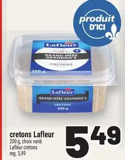 Metro CRETONS LAFLEUR | LAFLEUR CRETONS offer