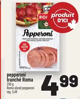 Metro PEPPERONI TRANCHÉ ROMA | ROMA SLICED PEPPERONI offer