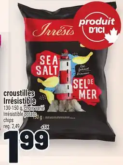 Metro CROUSTILLES IRRÉSISTIBLE | IRRÉSISTIBLE POTATO offer