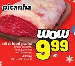 Metro RÔTI DE BOEUF PICANHA | BEEF PICANHA ROAST offer