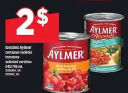 Maxi tomates Aylmer offer