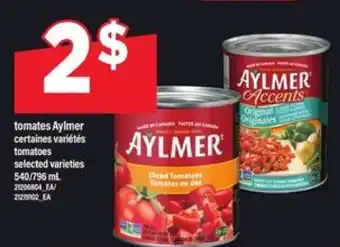Maxi tomates Aylmer offer