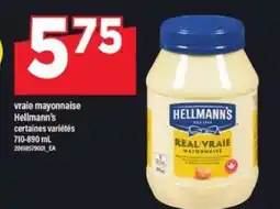 Maxi vraie mayonnaise Hellmann's offer