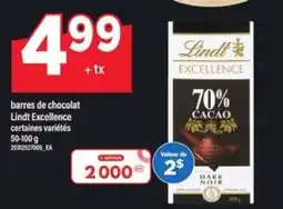 Maxi Lindt Excellence 70% Cacao offer