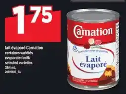 Maxi LAIT ÉVAPORÉ CARNATION offer