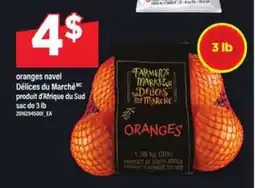 Maxi ORANGES NAVEL DÉLICES DU MARCHÉ offer