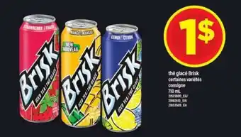 Maxi thé glacé Brisk offer