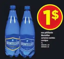 Maxi EAU PÉTILLANTE MONTELLIER offer
