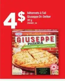 Maxi bâtonnets à l'ail Giuseppe Dr. Oetker offer