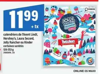 Maxi calendriers de l'Avent offer
