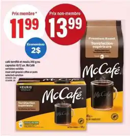 Maxi McCafé café torréfié et moulu offer
