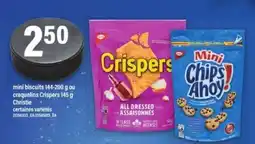 Maxi mini biscuits ou craquelins Crispers offer