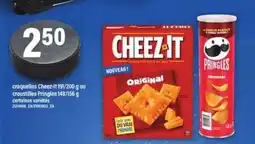 Maxi Cheez-It ou Pringles offer