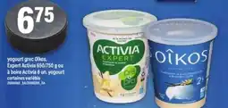 Maxi Yogourt grec Oikos, Expert Activia offer