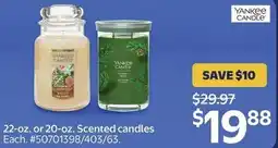 Walmart Yankee candle offer