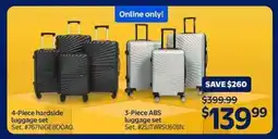 Walmart Luggage Sets offer