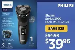 Walmart PHILIPS Shaver offer