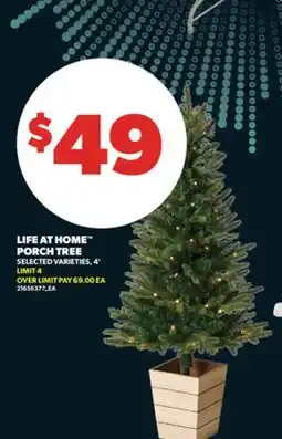 Real Canadian Superstore LIFE AT HOME PORCH TREE offer