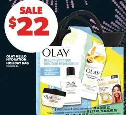 Real Canadian Superstore OLAY HELLO HYDRATION HOLIDAY BAG offer