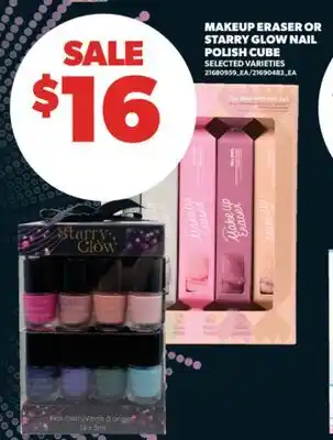Real Canadian Superstore MAKEUP ERASER OR STARRY GLOW NAIL POLISH CUBE offer
