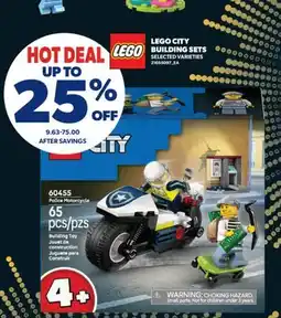 Real Canadian Superstore LEGO CITY BUILDING SETS offer