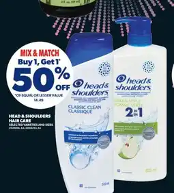 Real Canadian Superstore HEAD & SHOULDERS HAIR CARE offer
