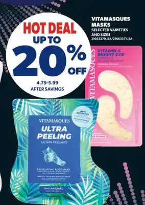 Real Canadian Superstore VITAMASQUES MASKS offer