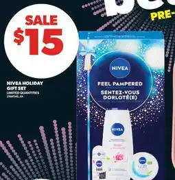 Real Canadian Superstore NIVEA HOLIDAY GIFT SET offer
