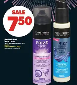 Real Canadian Superstore JOHN FRIEDA HAIR CARE offer