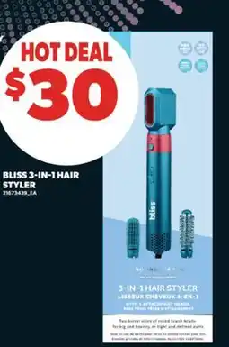 Real Canadian Superstore BLISS 3-IN-1 HAIR STYLER offer