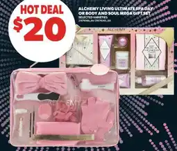 Real Canadian Superstore ALCHEMY LIVING ULTIMATE SPA DAY OR BODY AND SOUL MEGA GIFT SET offer