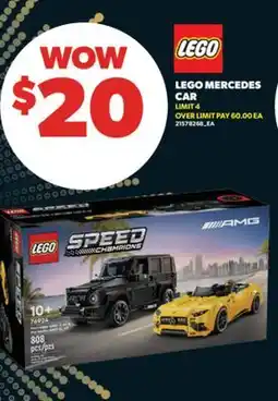 Real Canadian Superstore LEGO MERCEDES CAR offer