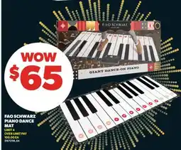 Real Canadian Superstore FAO SCHWARZ PIANO DANCE MAT offer