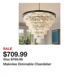Wayfair Makinlee Dimmable Chandelier offer