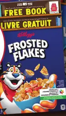Giant Tiger Kellogg's Frosted Flakes Cereal offer