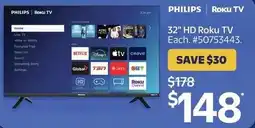 Walmart Philips Roku TV offer
