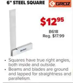 Busy Bee Tools Steel square offer