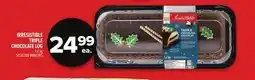 Metro IRRESISTIBLE TRIPLE CHOCOLATE LOG offer