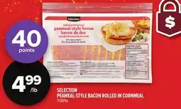 Metro SELECTION PEAMEAL-STYLE BACON ROLLED IN CORNMEAL offer