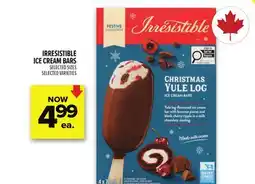 Metro IRRESISTIBLE ICE CREAM BARS offer