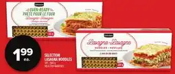 Metro SELECTION LASAGNA NOODLES offer