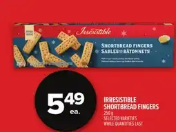 Metro IRRESISTIBLE SHORTBREAD FINGERS offer