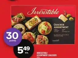 Metro IRRESISTIBLE ASSORTMENT CRACKERS offer