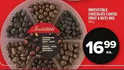Metro IRRESISTIBLE CHOCOLATE COATED FRUIT & NUTS MIX offer