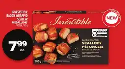 Metro IRRESISTIBLE BACON WRAPPED SCALLOP MEDALLIONS offer
