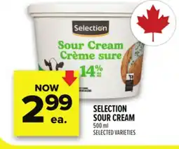 Metro SELECTION SOUR CREAM offer