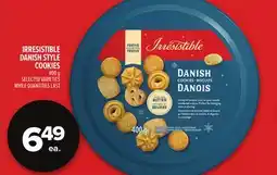 Metro IRRESISTIBLE DANISH STYLE COOKIES offer