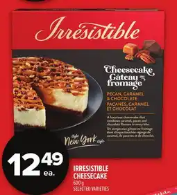 Metro IRRESISTIBLE CHEESECAKE offer