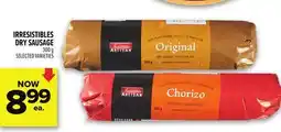 Metro IRRESISTIBLES DRY SAUSAGE offer